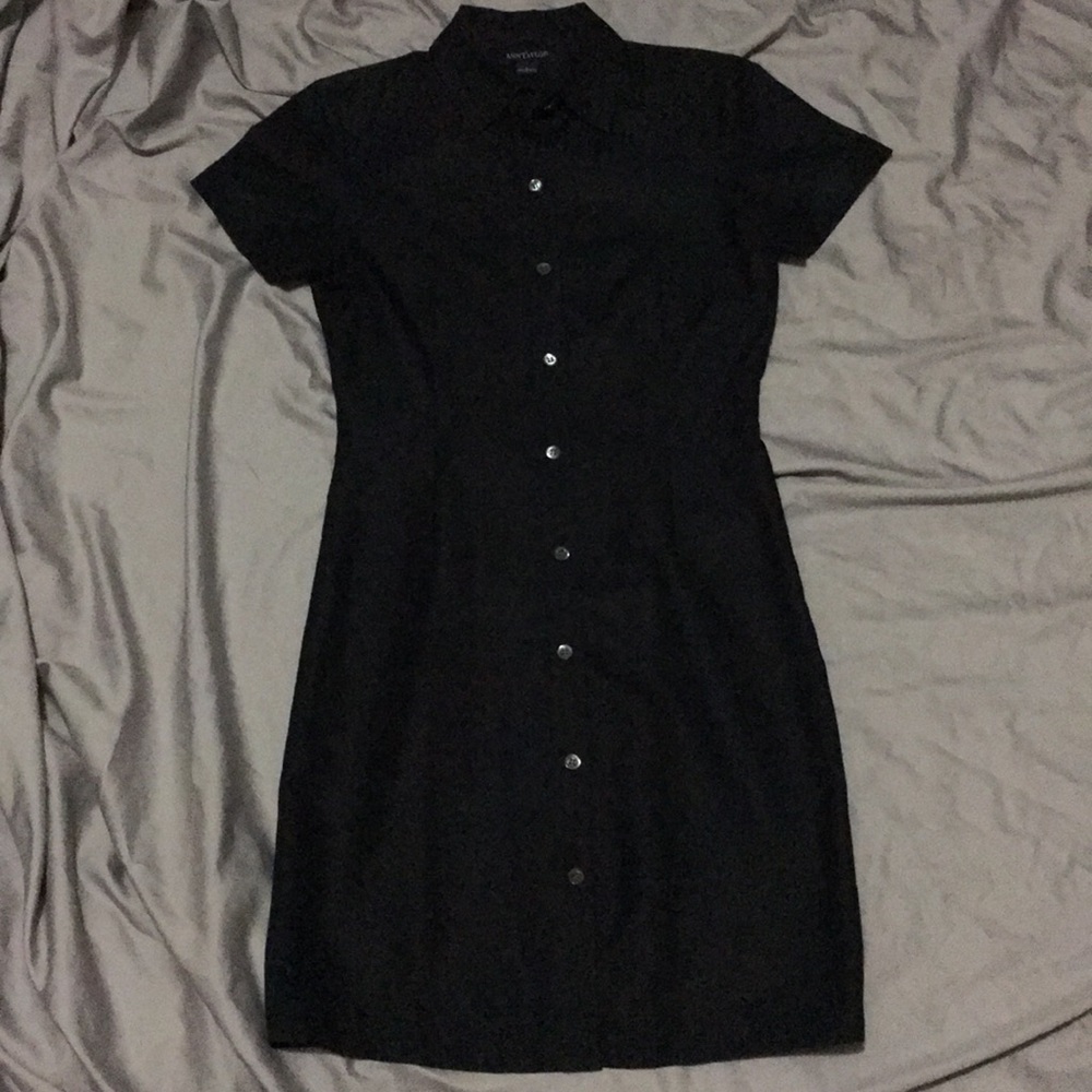 Black Silk Dress